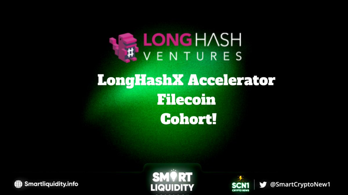SmartCryptoNew1's tweet photo. 🧩 @LongHashVC Accelerator Program 8j partnership with @protocollabs will ends on 24th June 2022

🧩 #LongHashX Cohort 9 provides builders with the knowledge and network to launch their projects on the @Filecoin ecosystem

🔽 INFO
https://t.co/Vy8fU8l9iH
$FIL https://t.co/ziIvklZUCj