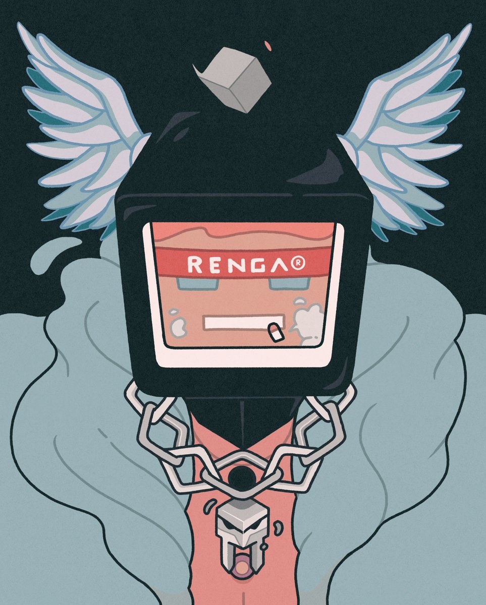 「Incoming☀️ @RENGA_inc 」|DirtyRobot ⬛️のイラスト