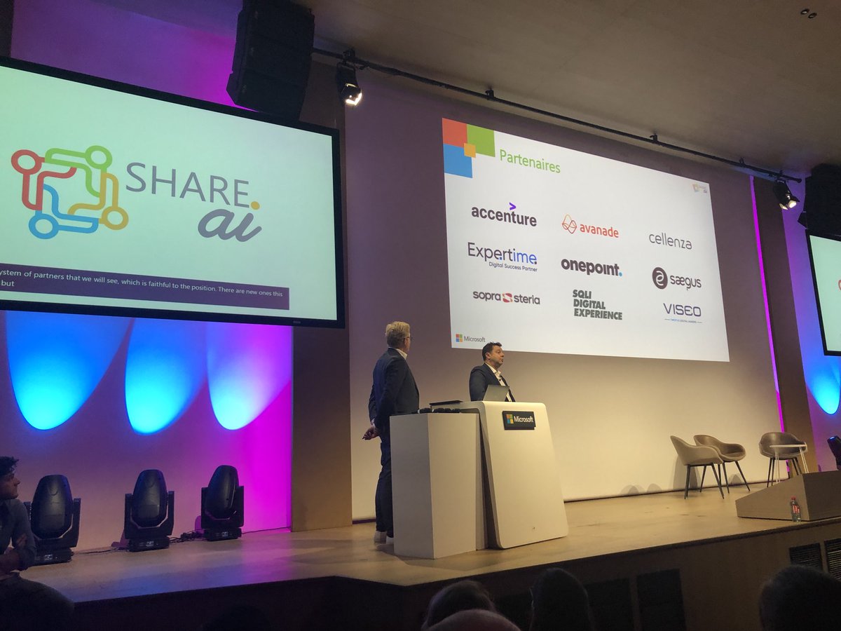 fbardeau's tweet image. Demoday #ShareAI : ⁦@NricL⁩ présente les partenaires engagés pour aider des projets à #impact comme celui que ⁦@simplonco⁩ porte sur les « maraudes numériques » merci aux équipes ⁦@microsoftfrance⁩ ⁦@onepoint⁩ ⁦@Expertime⁩