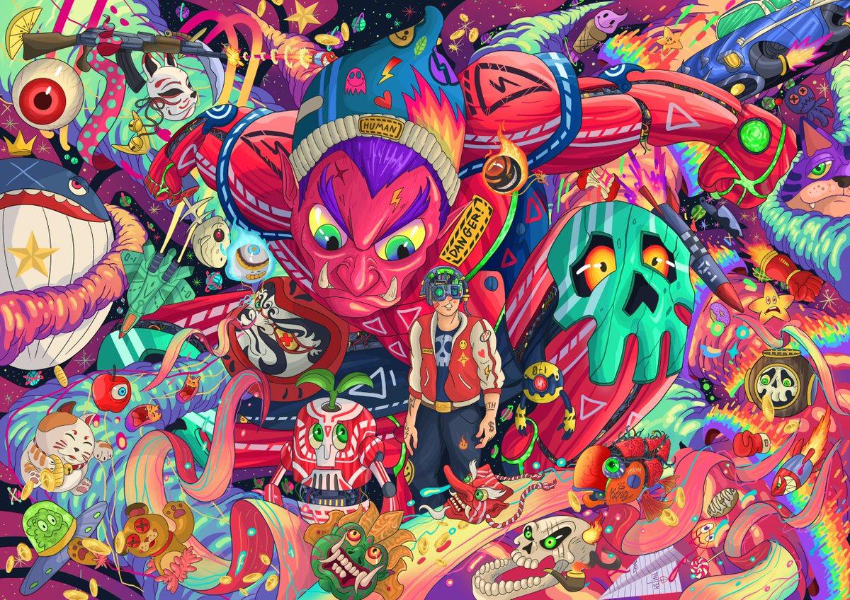 AmontapeN's tweet photo. Welcome to the land of endless imagination.

 #NFTcommunitiy #pepe #pepethefrog #NFTART #NFTartists #NFTsales #nft #NFTs #nftcollector #NFTartists #cryptoartist #NFTCommunity #NFTthaiartist #nftasia   
@NFTAsiaOfficial 

https://t.co/nDnAFWqKzt https://t.co/3RNDogmsTs