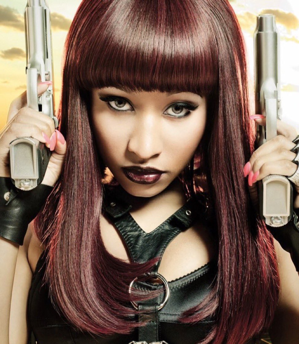 youngmoney's tweet photo. Once again just saying Nicki Minaj should play Lara Croft. Just saying. https://t.co/Vjgh2dfpnZ