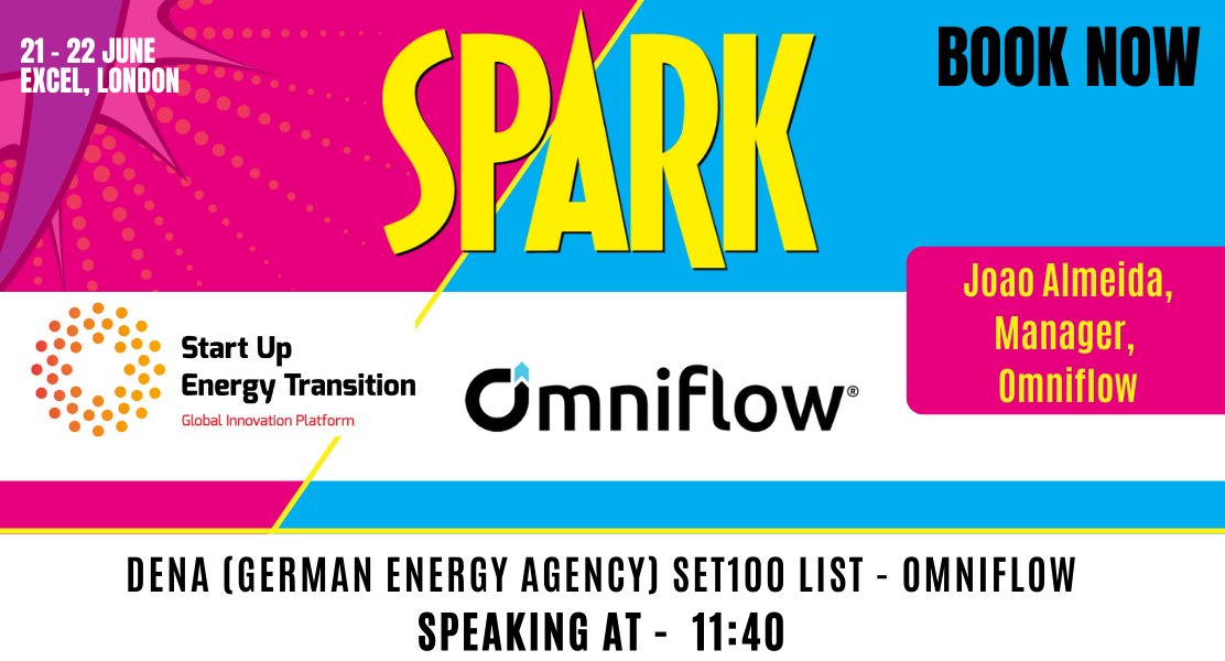 SPARKEvent_'s tweet photo. ⚡️@dena_news at #SPARK2022 !⚡️

Amongst our partners for #SPARK2022, @dena_news are having a few of their #SET100 innovators exhibit at #SPARK! Our Innovation Stage we will have @we_gaw, #Omniflow, #GoluHydrogenTech and @flatpacksolar speaking!

#SPARK #EnergyTransition https://t.co/P6gxqPZ0vC