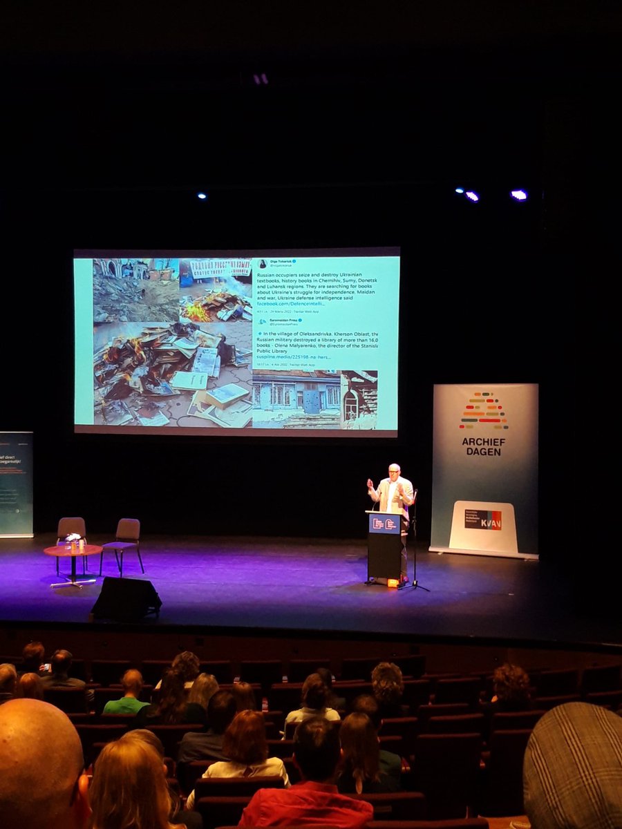 Onze laatste key-note spreker van de Archiefdagen 2022, Richard Ovenden 📖 #archiefdagen #alkmaar #taqa #kvan #keynote #richardovenden