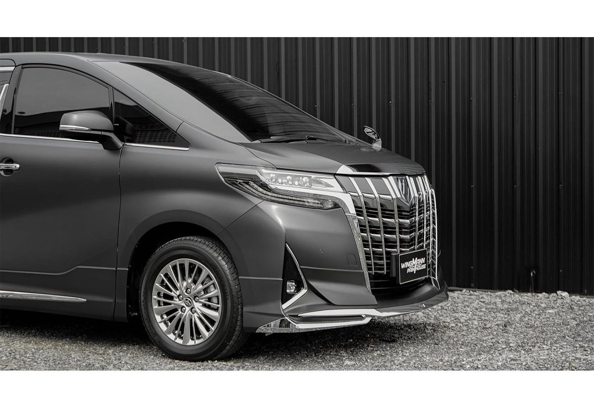 Seb_P1's tweet photo. Toyota Alphard painted in Lamborghini Matte Grey with our peelable paint made out of recycled plastics that now provide protection and an aesthetic upgrade!

For more information: https://t.co/CIdmwvUtXI

#toyota #p1coatings #peelablecarpaint #recycledpaint #recycled #refinish https://t.co/F7jDua5xie