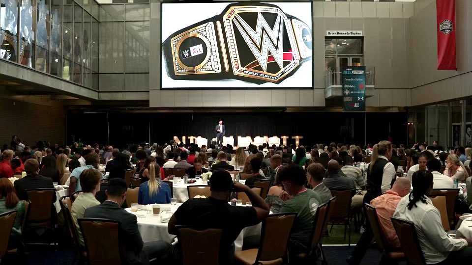 .<a href="/TripleH/">Triple H</a> discusses brand-building and <a href="/WWE/">WWE</a>’s commitment to #WWENIL at the <a href="/NILSummit/">The NIL Summit</a> this morning!