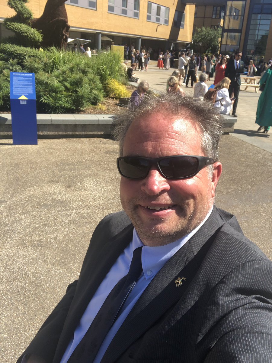 PGcomms's tweet photo. Honoured to have helped launch today’s #SurreyShowcase @UniOfSurrey with @uniofsurreyVC
What a day for it! 😎 https://t.co/R3KmR8GSvX