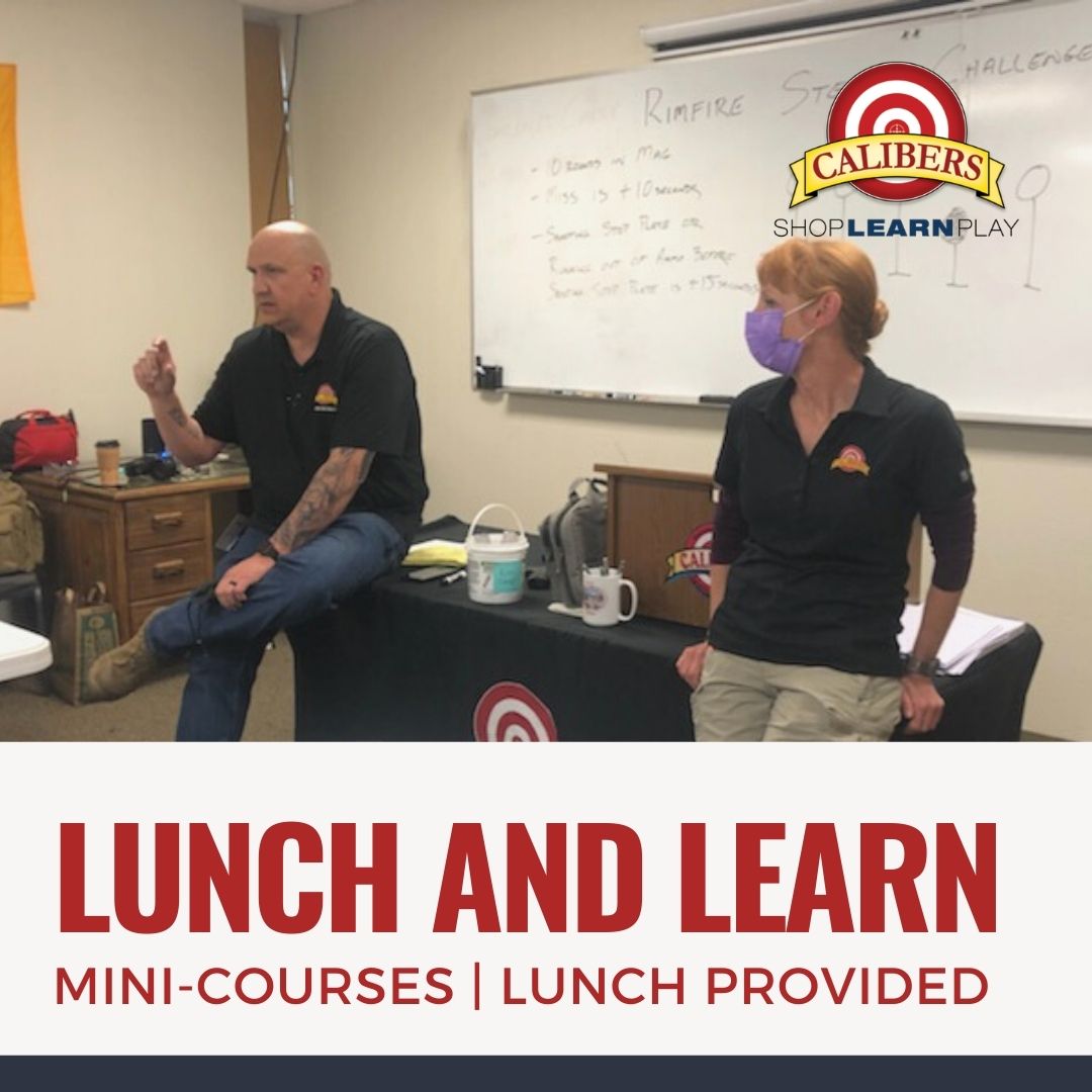 CalibersUSA's tweet image. Want to learn more about firearms but don’t feel like you have the time?

Our Lunch and Learn courses take place during traditional lunch hours, so you can fit it into your day. And of course, lunch is on us.

#calibersUSA