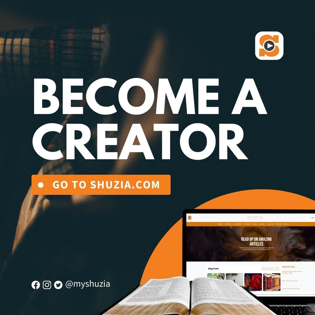 myshuzia's tweet photo. Visit https://t.co/Ttk2mjnLtX
Click on "Become a creator"
Sign-up
Start creating
#shuzia #myshuzia #shuzian #testimony #faith #christianity #getjesus #jesus #christiancreative #creativecommunity #christiancreativecommunity https://t.co/bdyvl8MAwj