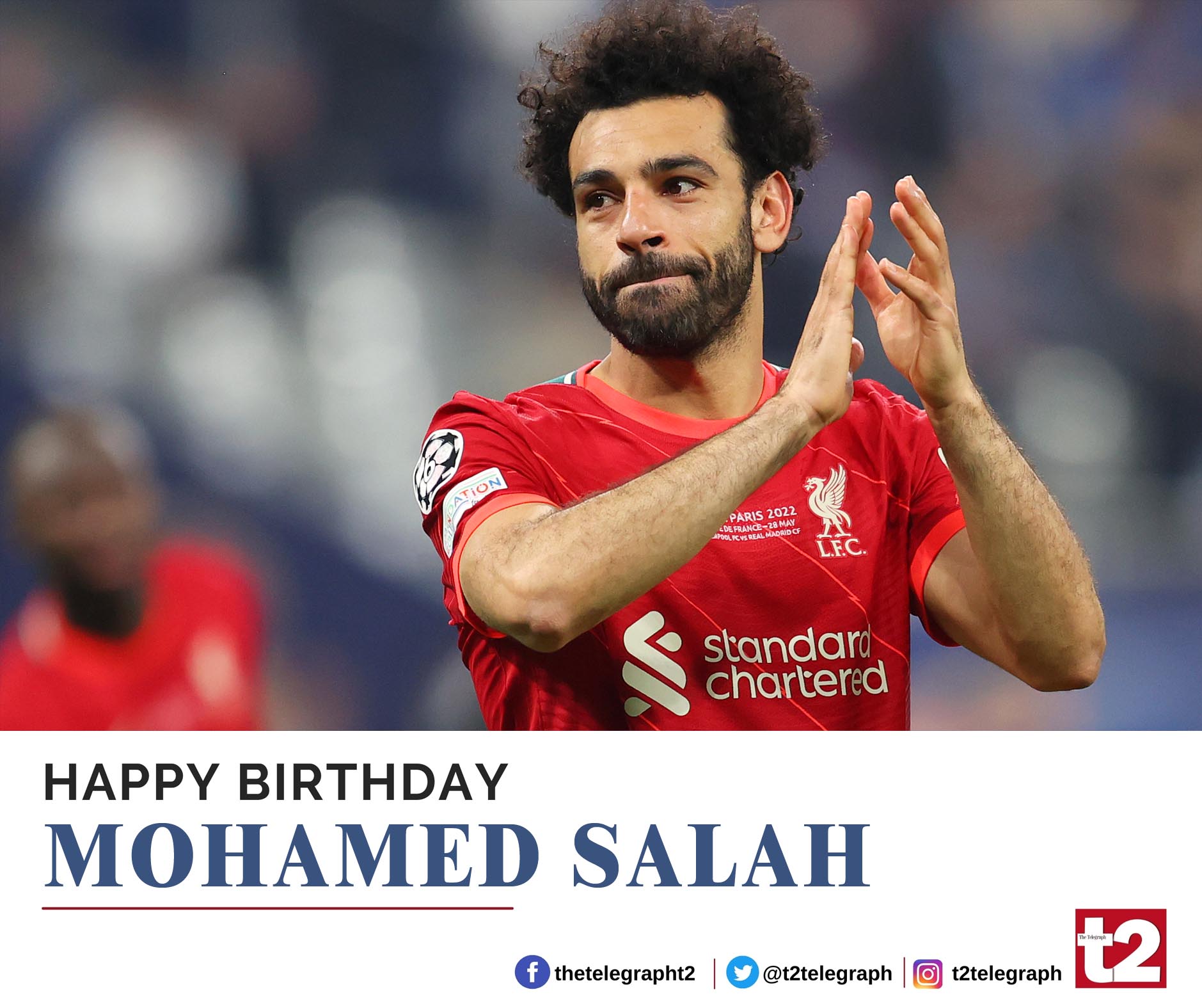 Here s wishing Liverpool mainstay, Mohamed Salah, a very happy birthday. 