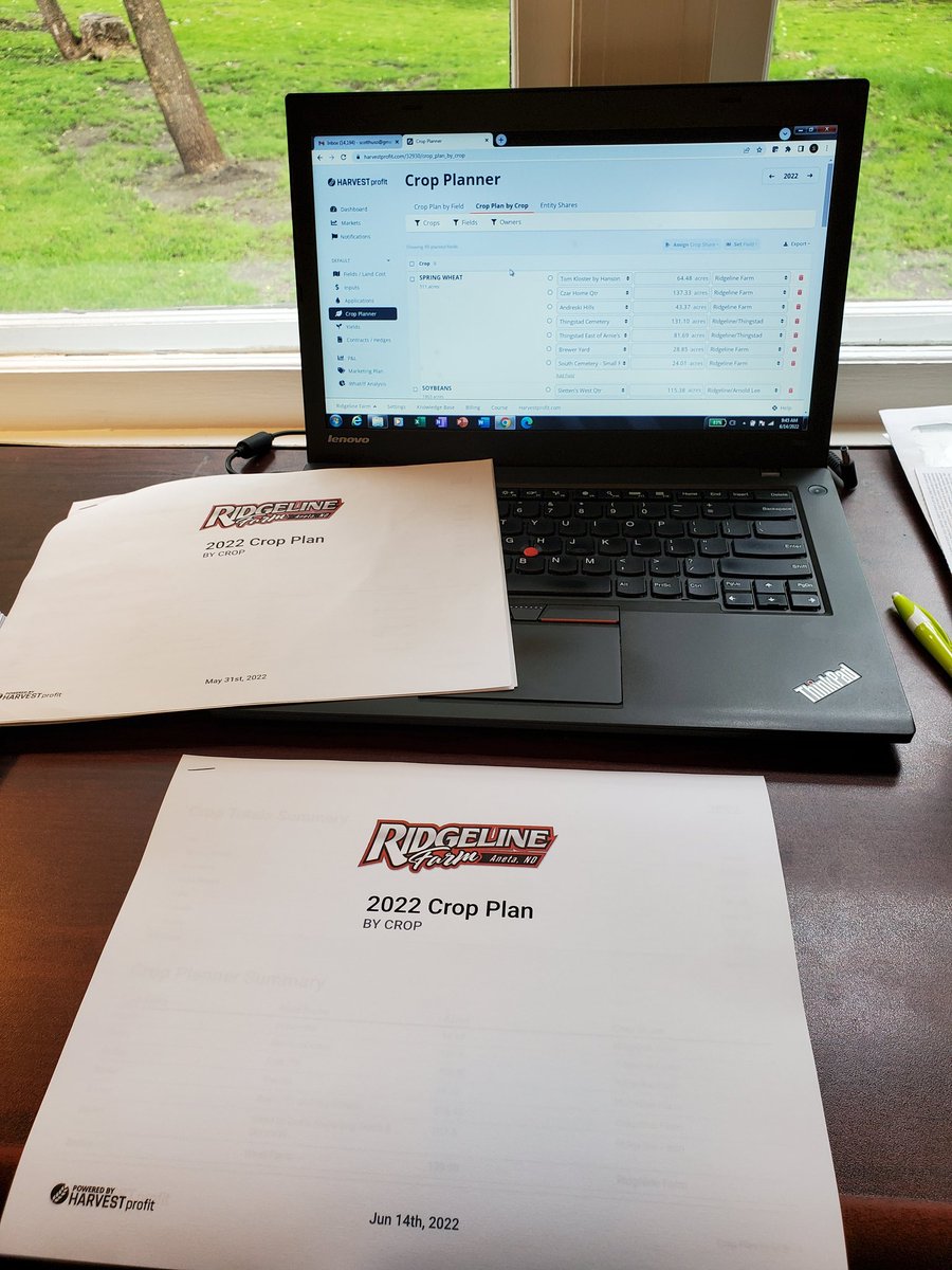 Just updated my 2022 crop plan. Probably the 13th or 14th revision. But now the crop is in the ground so it shouldn't change from here. Couldn't have done it without my fantastic crew.  <a href="/HarvestProfit/">Harvest Profit Ag</a> <a href="/husocrop/">Mark Huso</a>