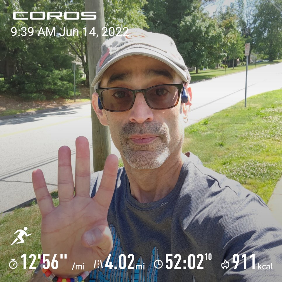 CTRunner21's tweet photo. 2 doctors tell you they want you walking, you listen.4 hot & humid miles.Loving every step. Breathing & pace better. #RunWithAdam #CrushThoseMiles #teambeastmode #badassrunner @orangemud #dirtunit @nuunhydration #nuunlife๐ฆ @bibrave #bibchat @runshowusa @corosglobal @hoka https://t.co/6Yt01gqHVz