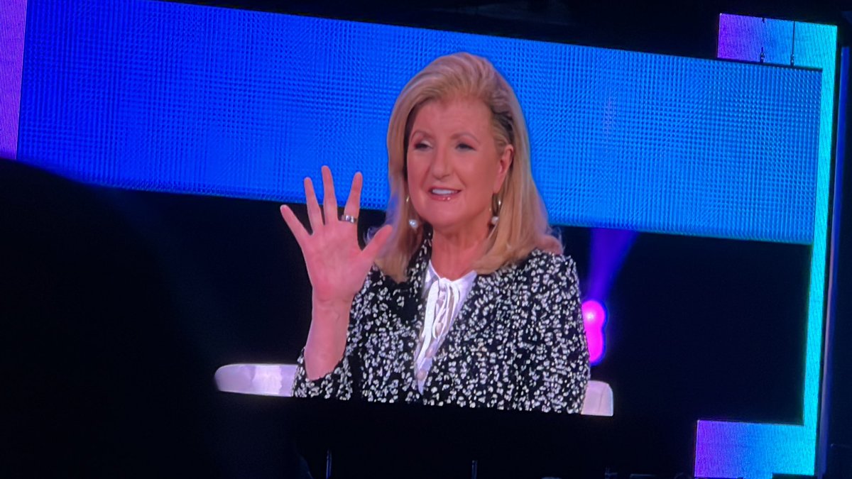 “It’s not just being nice.  It’s good business…” Ariana Huffington at #SHRM22  discussing the issue of empathy in the workplace, and it’s ties to #mentalhealth.  “Empathy is now a board level conversation.”  #hr #gregoryappel