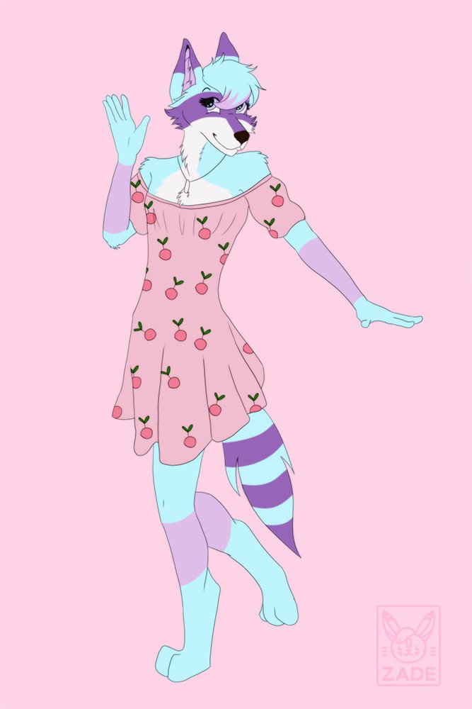 ZadeHatasu's tweet photo. Quick gift for @CyanFof ! 

#furry #furryartwork #kawaii https://t.co/vUvnyIl86R