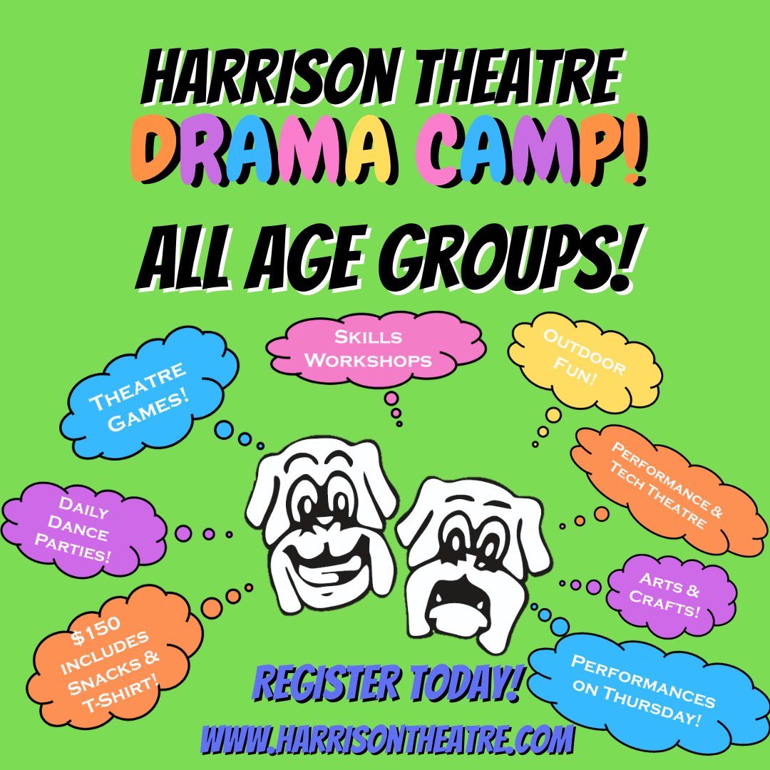 Hoya Theatre (@hoyatheatre) on Twitter photo More info on Drama Camp! There’s still time to register! my.cheddarup.com/c/harrison-the… <a href="/CobbPerforms/">Sara Womack</a> @hoyaprincipal <a href="/ARTwithJessica/">Jessica Espinoza, Ed.D</a> <a href="/HHSHoyaSports/">Harrison Hoyas Athletics</a> More info on Drama Camp! There’s still time to register! my.cheddarup.com/c/harrison-the… <a href="/CobbPerforms/">Sara Womack</a> @hoyaprincipal <a href="/ARTwithJessica/">Jessica Espinoza, Ed.D</a> <a href="/HHSHoyaSports/">Harrison Hoyas Athletics</a>