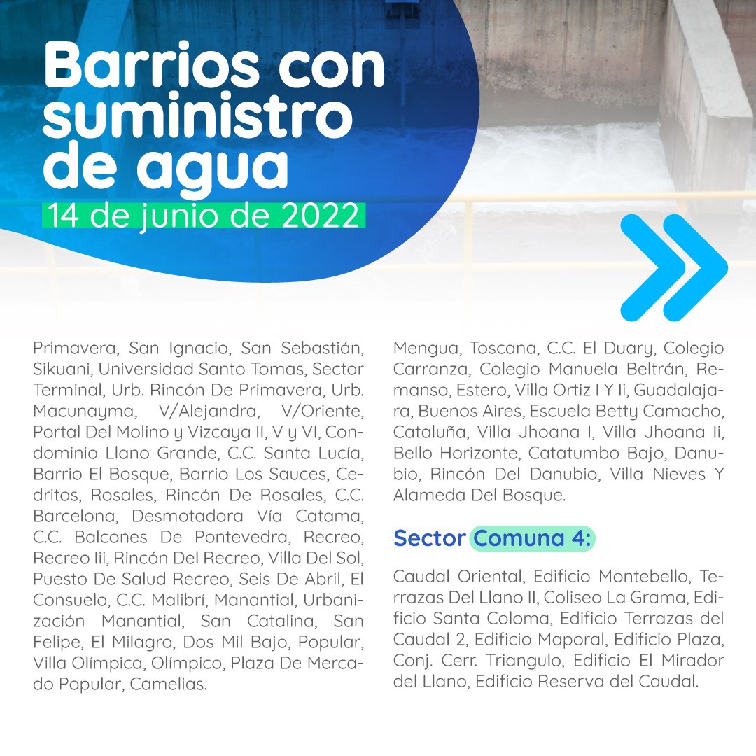 Acueducto de Villavicencio tweet media