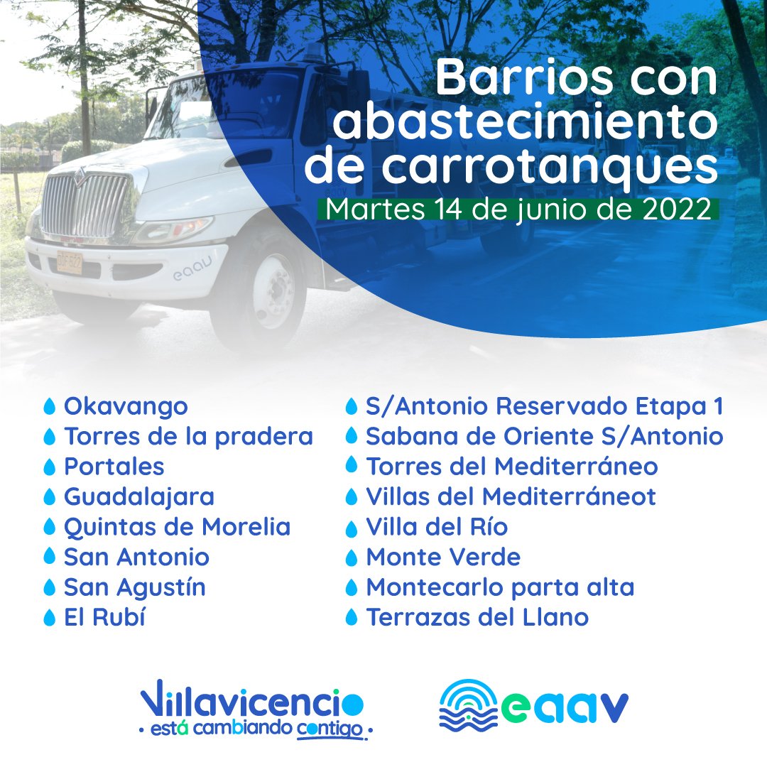 Acueducto de Villavicencio tweet media