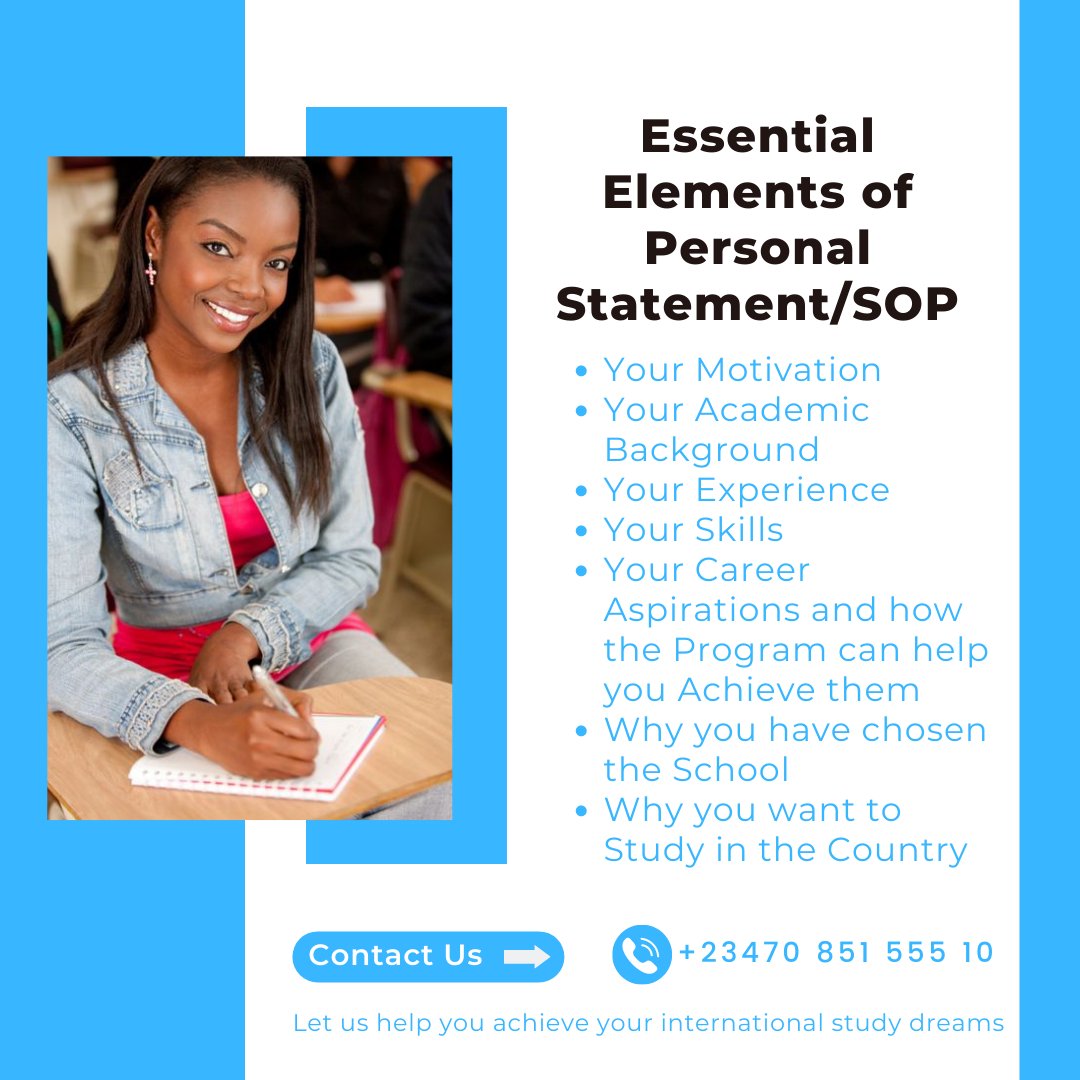 dashing_words's tweet photo. You need the most captivating Personal Statement to increase your chances of gaining admission to international schools, talk to us. https://t.co/LNyy1gNeeF