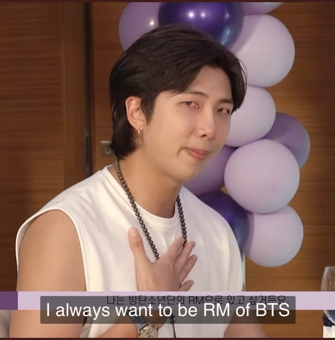 Thank you RM of BTS