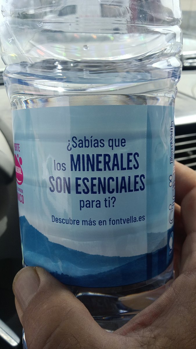 1,89€ por 1,5L de agua,esto es insostenible.....
