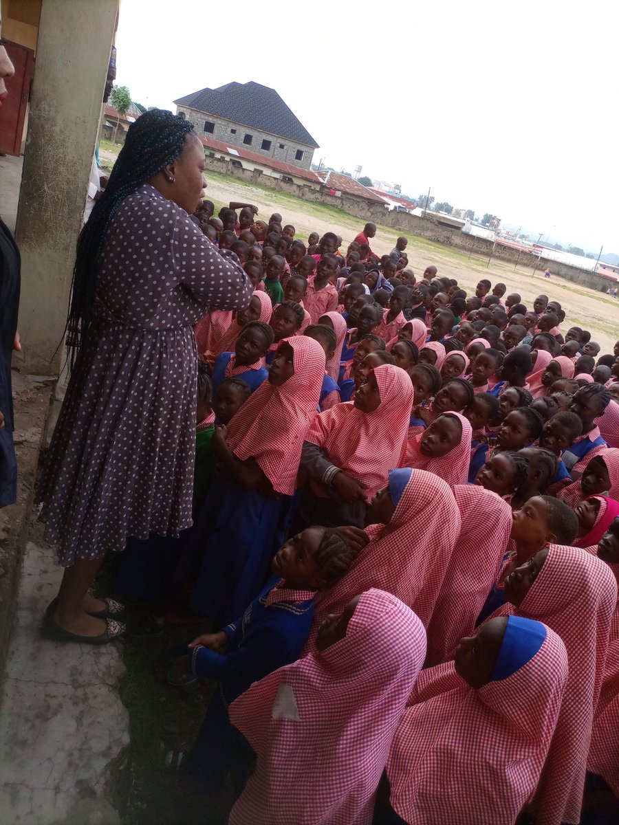 Reaching out to the young ones cannot be overemphasized. Earlier today, Members from C-BIGS visited Zuba Primary School,Zuba to sensitize the students on Water Safety Practices to help curb Cholera Outbreak. #wash #WashHands
<a href="/EUinNigeria/">EU in Nigeria 🇪🇺🇳🇬</a> 
<a href="/ngBritish/">British Council</a> 
<a href="/civicactionng/">Civic Action, Sustainable Communities</a>