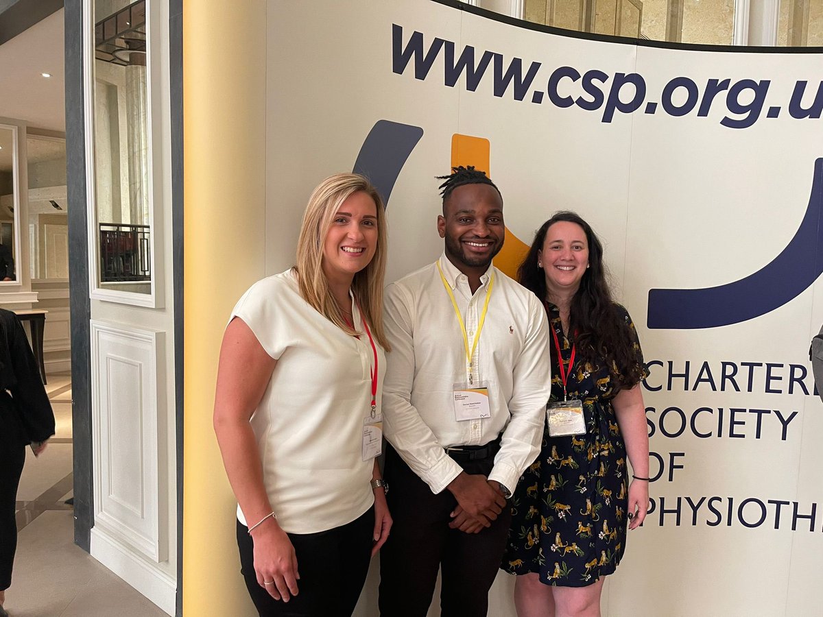 #CSPARC22 with the squad @CharlotteHayers @PhysioMichaela