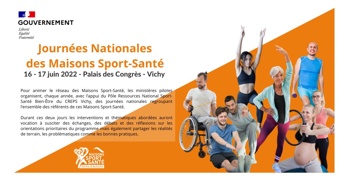 Pôle sport santé tweet media