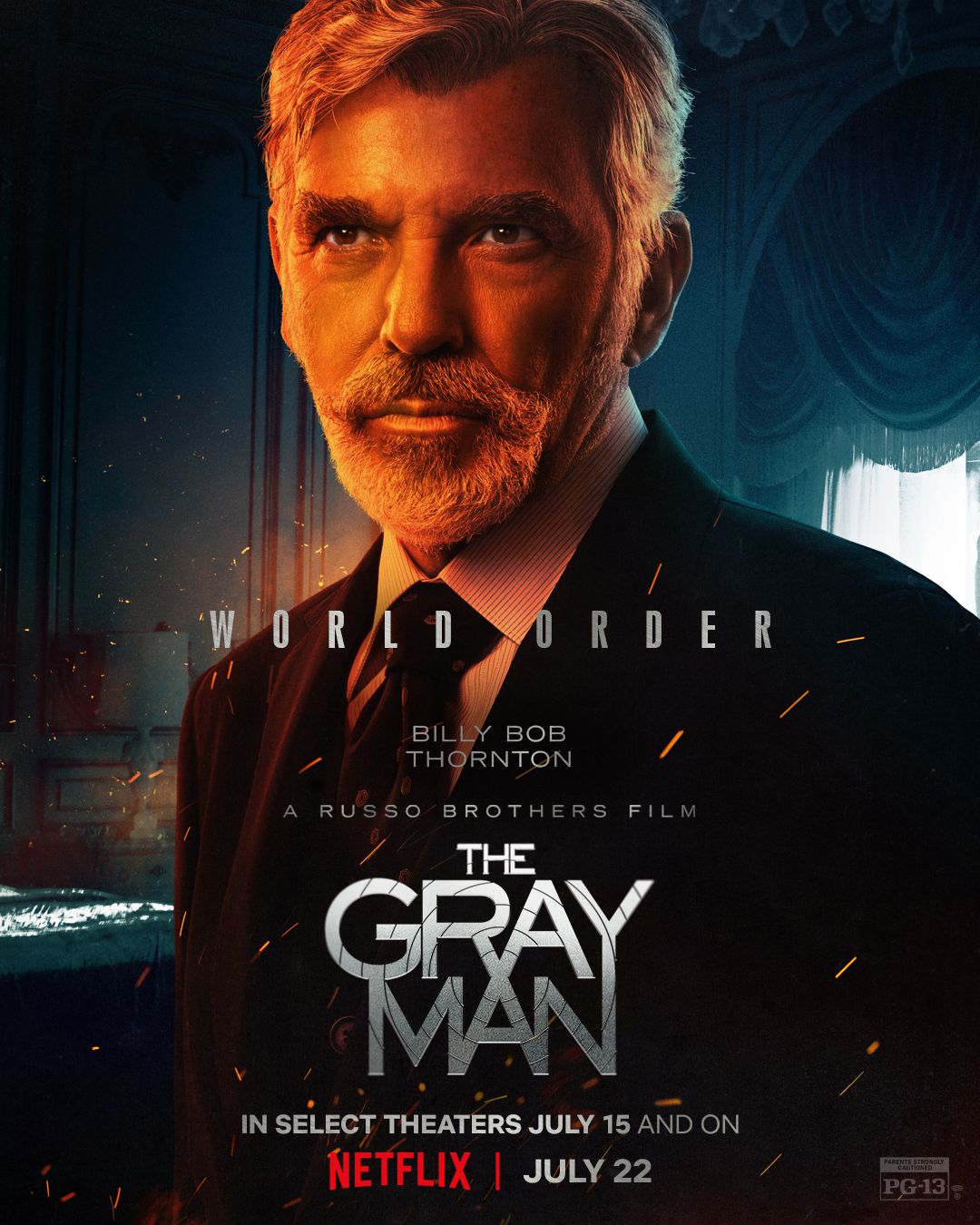 The Gray Man News on X: Billy Bob Thornton — Sir Donald Fitzroy