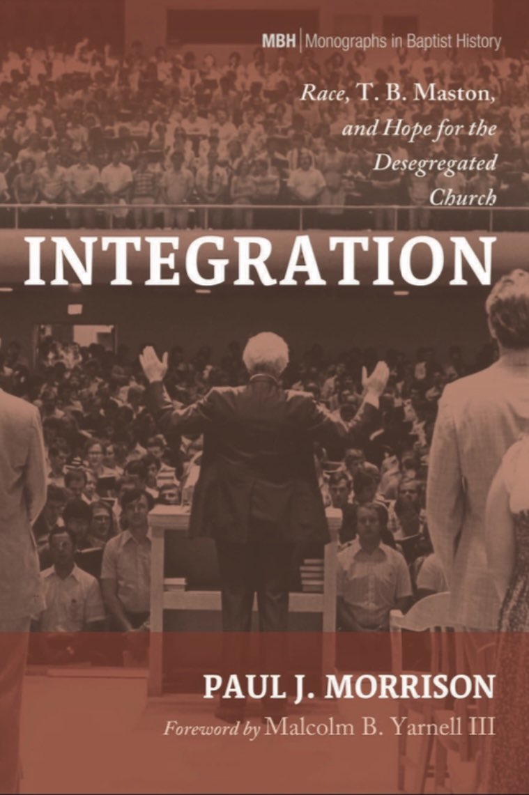 PaulMorrisonPhD's tweet photo. In light of #SBC22 #SBC2022, today feels like a good day to share the cover of my new book with you. It will be a part of Pickwick Publication’s Monographs in Baptist History series. 

So what’s this book about? 1/6 🧵 https://t.co/ntkGQQN22d