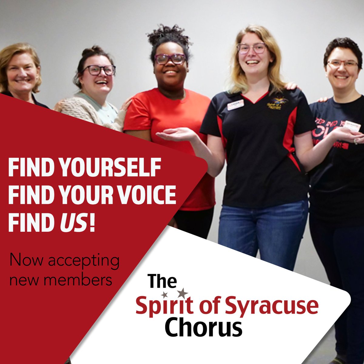 SOS_Chorus's tweet photo. The Spirit of Syracuse is now ACCEPTING NEW MEMBERS! Join us for our upcoming membership information nights:
Tuesday, June 21 &amp; 28, July 12 @ 6:30 pm
St. Sophia's Greek Orthodox Church
325 Waring Road, Syracuse NY
Visit https://t.co/csl5HQjDt8 for more info! https://t.co/oAYy5tSBvT