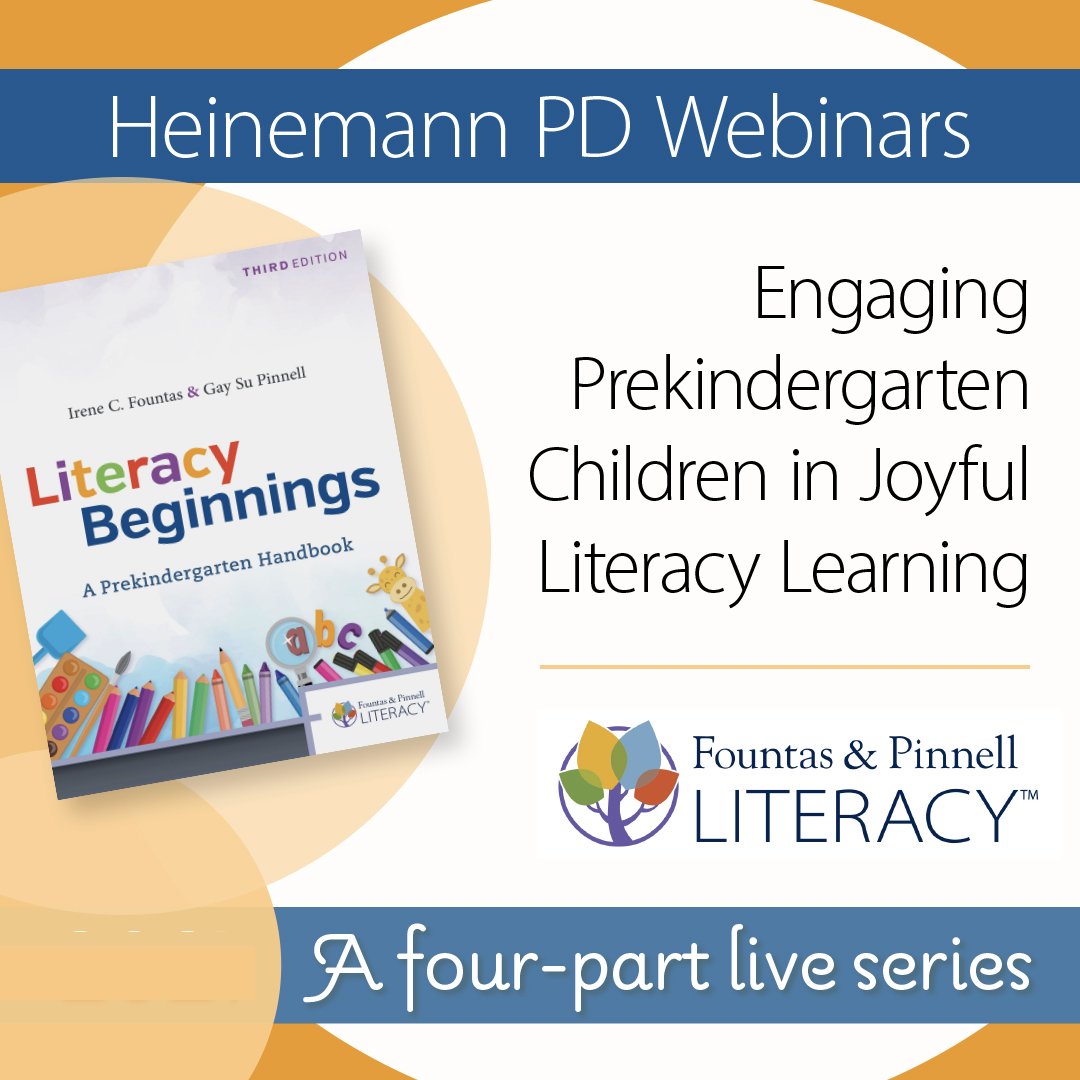 BooksNhand's tweet photo. Love to have YOUR voice in this important conversation! Register here: https://t.co/NuZ16iVcfZ
@fountaspinnell @heinemannpub @HeinemannPD  #joyfulLiteracyLearning #inquirybasedlearning #earlyliteracy #prek #LanguageandPlay https://t.co/mCUbzwPonC