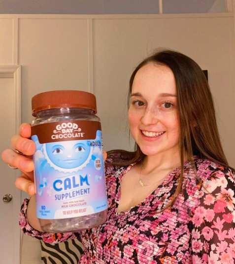 GoodDayChoc's tweet photo. "As a grad student living in NYC, I have really enjoyed having these calming chocolate supplements. They are calming and delicious and work for children and adults!" -@nutritionbynads #gooddaychocolate #fanlove #testimonial https://t.co/6lITbXVxRL