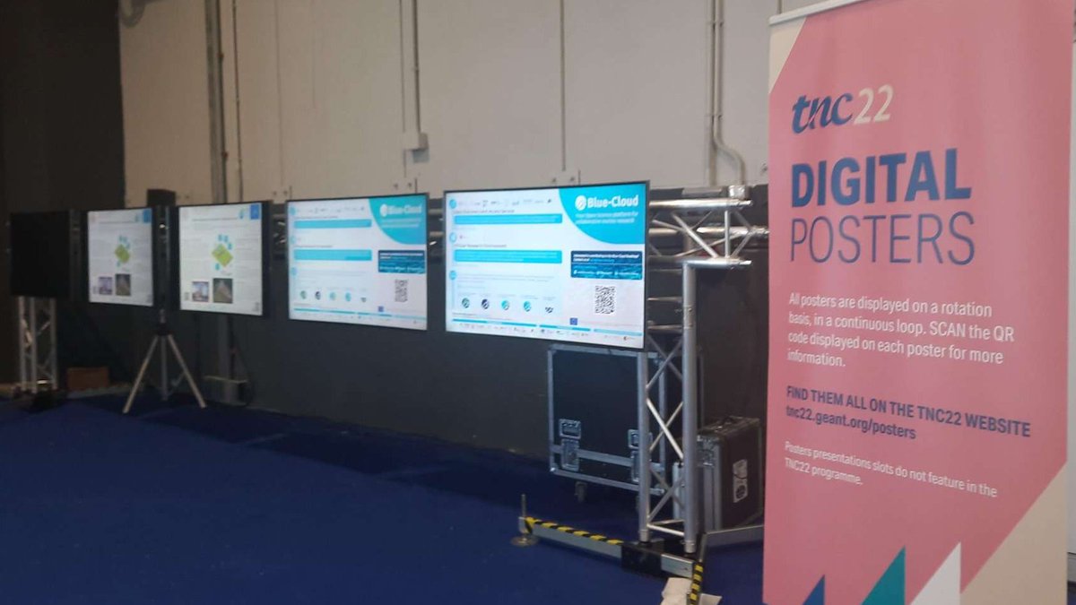 BlueCloudEU's tweet image. We exist to make #marineresearch more collaborative! If you are at #TNC22,check the #BlueCloud Poster to understand how our #multidisciplinary #interoperable Virtual Research Environment,#Virtuallab &amp;amp; #DataDiscovery &amp;amp; #DataAccess services help you improving #oceansustainability😃