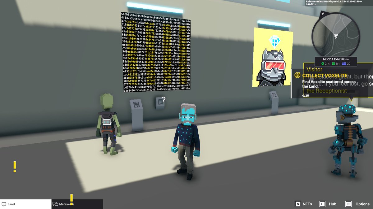 BerrienWendy's tweet photo. @TheSandboxGame @MOCDA_ I just participated in the #TheSandbox weekly contest for a chance to win 200 mSAND! Here is my favorite piece from the exhibition, check out my screenshot below!
👇 https://t.co/ckVsLzrxpf