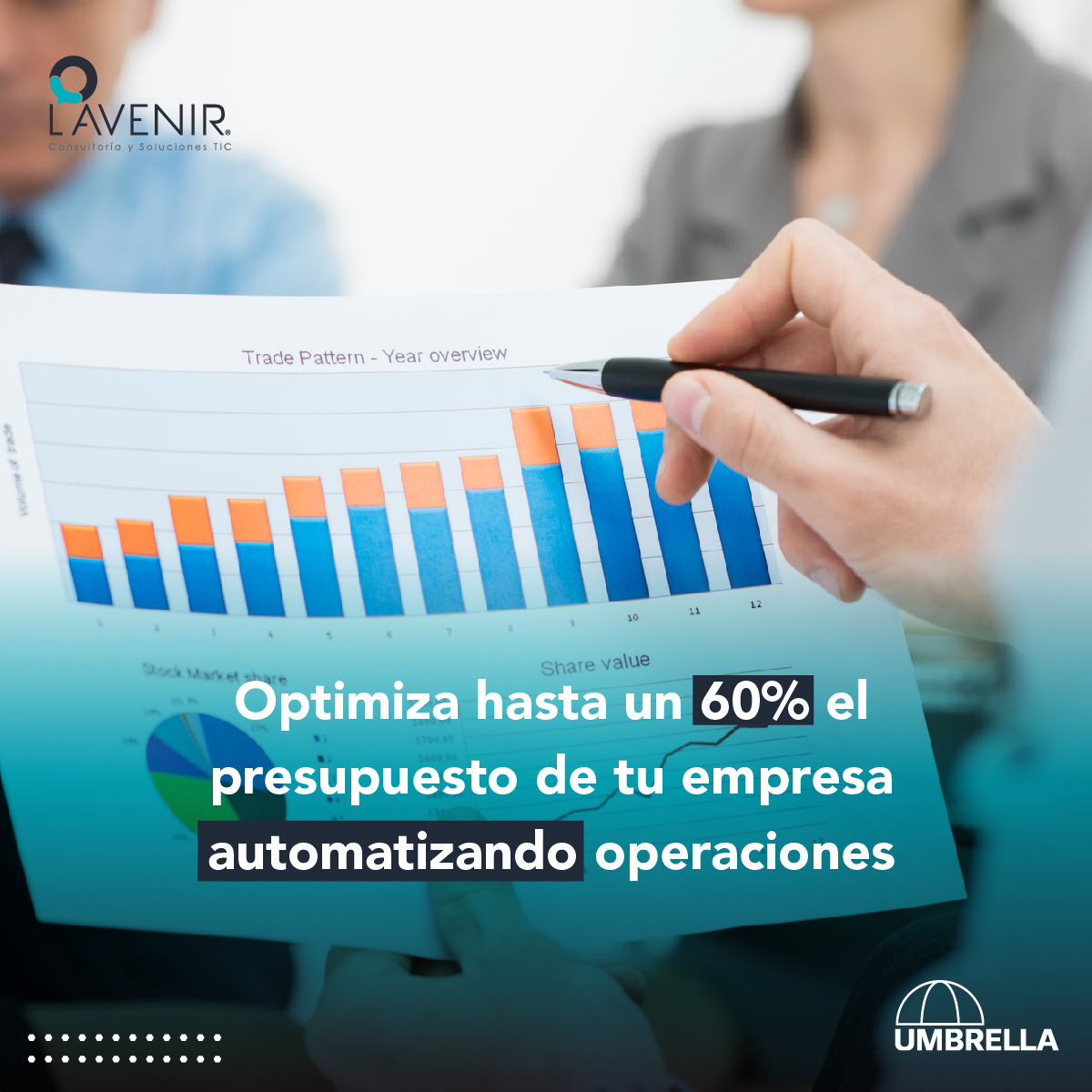 #SabíasQué uno de los beneficios más importantes de la #Automatización es lograr mayor ENFOQUE en tareas concretas para optimizar presupuesto y operaciones al interior de tu Organización?  ☑️☂️UMBRELLA☂️☑️
Impulsando la #Productividad👉lavenirapps.co