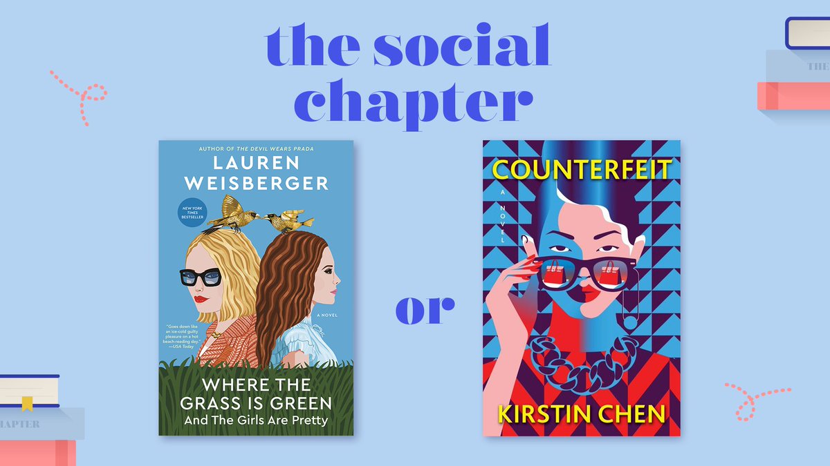 TheSocialCTV's tweet photo. Socialites – it’s time to vote on our next read for #TheSocialChapter! 📚
We're choosing between two fun beach reads 🏖️☺️
Find more details below and VOTE! ⬇️ https://t.co/RrFOGiv1md