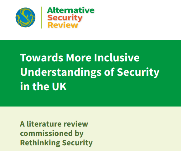 RethinkingSecu1's tweet photo. And here is our own, out last week, from Zsofia Hacsek at @CTPSR_Coventry. #AlternativeSecurityReview
https://t.co/xsnajzx6Kk https://t.co/swFMhpwhmS