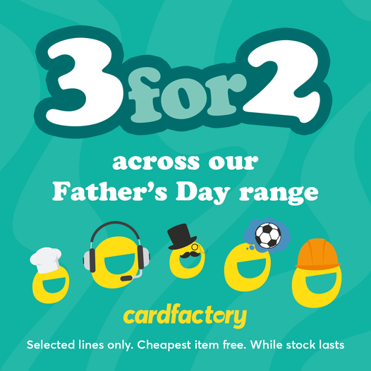 Anglia Square (@angliasq) on Twitter photo Don't miss out on this fantastic #FathersDay deal from <a href="/cardfactoryplc/">Card Factory</a> ๐
The offer includes cards, balloons, gifts, bags, chocolate and more! Head to #AngliaSquare this week to see the full range. Don't miss out on this fantastic #FathersDay deal from <a href="/cardfactoryplc/">Card Factory</a> ๐
The offer includes cards, balloons, gifts, bags, chocolate and more! Head to #AngliaSquare this week to see the full range.