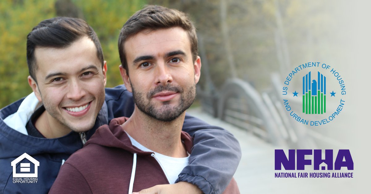 natfairhouse's tweet image. David and Jose were told by a real estate agent that they wouldn’t enjoy living in a “family apartment complex.” It’s a violation of the Fair Housing Act to deny anyone a housing opportunity because of their sexual orientation. Visit: hud.gov/fairhousing #HappyPrideMonth