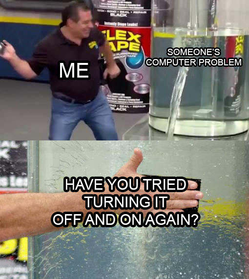LinusTech's tweet photo. a tried and true method https://t.co/1mSoSkmtvr