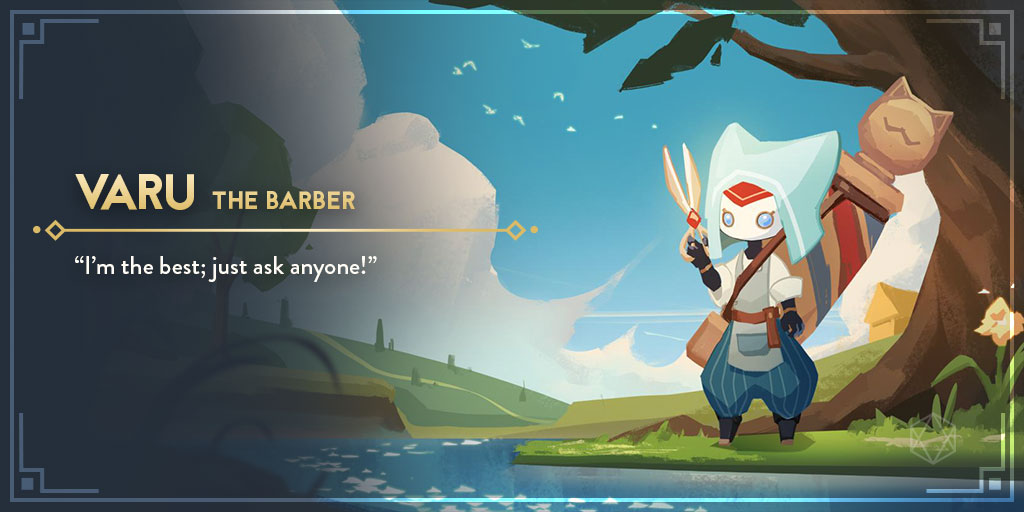 BitCraftOnline's tweet photo. This cheeky little Traveler is much older than she looks. https://t.co/gFTDfinvti