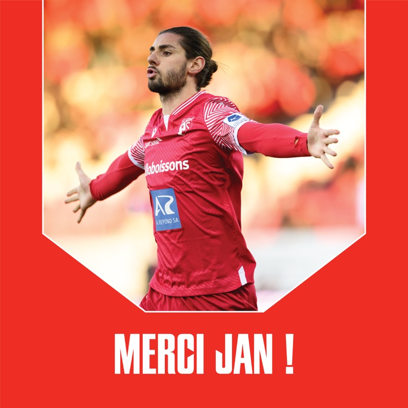 FCSion's tweet photo. 𝗠𝗘𝗥𝗖𝗜 𝗝𝗔𝗡 ❤️
Après 5 ans passés en Valais, Jan Bamert quitte le FC Sion au terme de son contrat.
Le FC Sion le remercie chaleureusement pour son professionnalisme et lui souhaite le meilleur.
#MerciJan #TousEnsemble❤️🤍