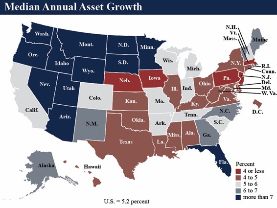 Federally insured credit unions experienced growth in assets, shares and deposits, and loans outstanding over the year ending in Q1 of 2022, according to the latest Quarterly U.S. Map Review released today by the NCUA. To read the full report, go to: go.usa.gov/xJQUK.