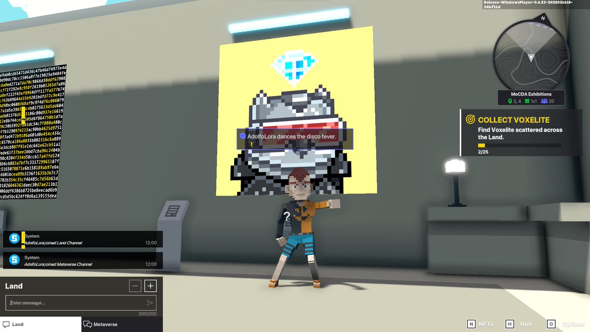 AdolfoLora2's tweet photo. @TheSandboxGame @MOCDA_ I just participated in the #TheSandbox weekly contest for a chance to win 200 mSAND! Here is my favorite piece from the exhibition, check out my screenshot below!
👇

THIS OWL IS LEGIT! https://t.co/Hk2vCZzHic