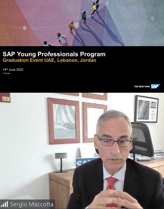 Congratulations to the graduates of the <a href="/SAPMENA/">SAP MENA</a> Young Professionals Program in the UAE, Lebanon and Jordan - their passion and dedication elevated their careers to the next level and I'm excited for those talented graduates as they step into our #SAP ecosystem. #YPP