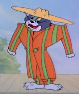 Zoot Cat Tom and Jerry Tom in a zoot suit