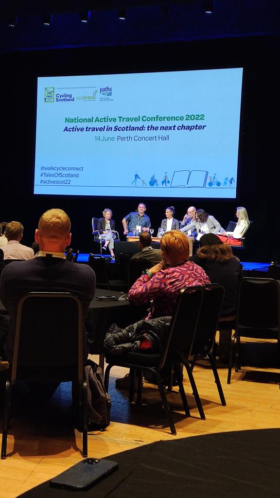 CE_Soto's tweet photo. Expert panel #ActiveScot22 different stories, various challenges, but one collective goal towards a fair decarbonisation of transport. https://t.co/X2fCZyoAnq
