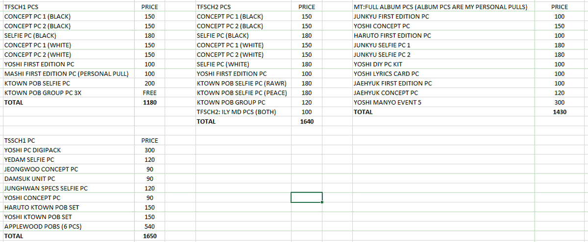 r_scart's tweet photo. Wts lfb 🇵🇭
✨QUITTING SALE✨

Treasure pcs (mostly yoshi pcs) from the first step chapter 1 &amp; chapter 2, my treasure full album, and the second step chapter 1 

You can look for kahati!~~ but can only ship it to the host, due to busy sched.
Can ship worldwide if you have ph add. https://t.co/8NqTTzY3F5