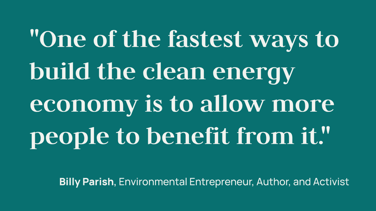 📣LOUDER FOR THE PEOPLE IN THE BACK👏
Making clean energy more accessible is key if we're to ditch fossil fuels. Perch believes in community solar as an easy way to go solar &amp; save money for those who can't install their own rooftop panels, like renters or lower-income families.