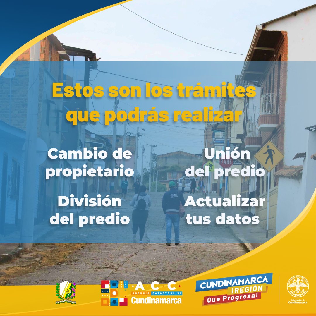ACatastralCund's tweet photo. La A.C.C, informa a toda la comunidad de ALBÁN, que el JUEVES 16 DE JUNIO, realizaremos una JORNADA DE TRÁMITES CATASTRALES. Los esperamos desde la 8:30 a.m hasta las 4 p.m, en la Alcaldía Municipal, primer piso. Web: https://t.co/Of8tBjLwfm @AlbanCundi https://t.co/IGl8o43VpM