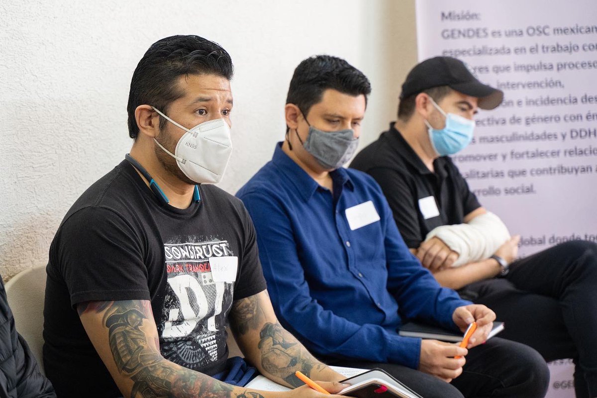 SwedeninMX's tweet photo. Así fue nuestro último taller #GlobalGuyTalk sobre la #paternidad y #coresponsabilidad 📸👨🏻🍼esto concluye el proyecto #GlobalGuyTalk junto a @GENDESAC y @ONUMujeresMX @MakeEqual
#HeForShe #masculinidadespositivas #masculinidad #MakeEqual #PoliticaExteriorFeminista https://t.co/VHgcXRTSBH